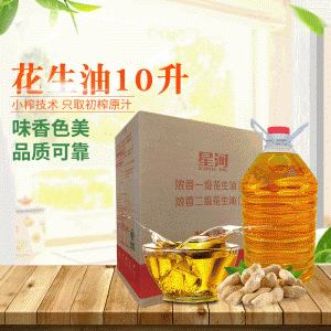 花生油机榨油餐饮油大桶花生油10升植物油