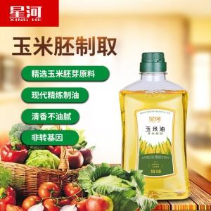玉米油星河900毫升食用油植物油